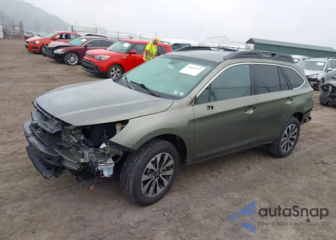 2016 Subaru Outback 2.5I Limited из США, поврежденный, VIN 4S4BSANC5G3332600